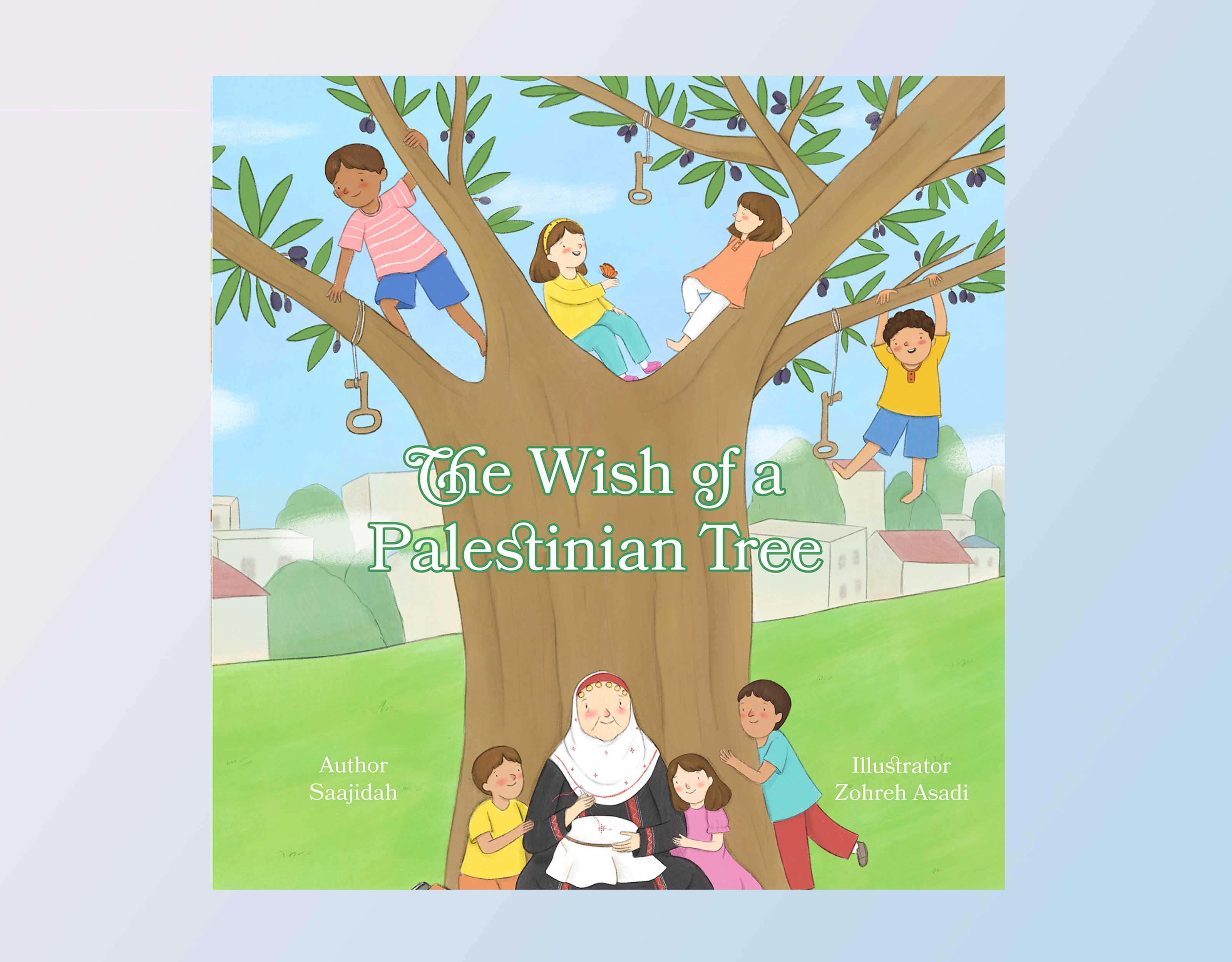 The Wish of A Palestinian Tree — personalised Islamic children's book cover