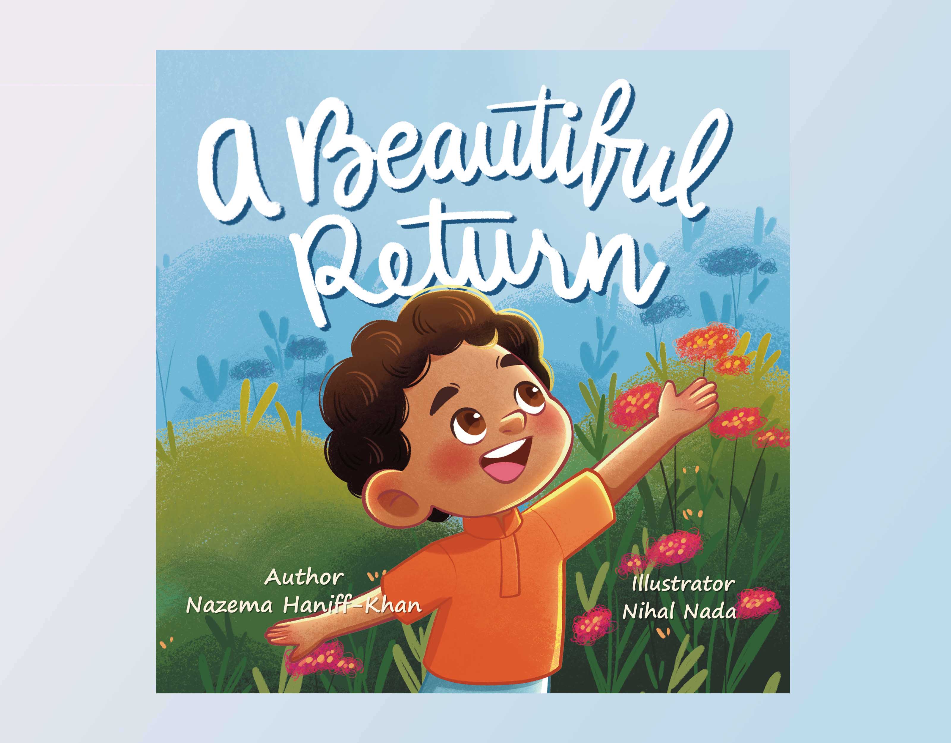A Beautiful Return (Boy) — personalised Islamic children's book cover